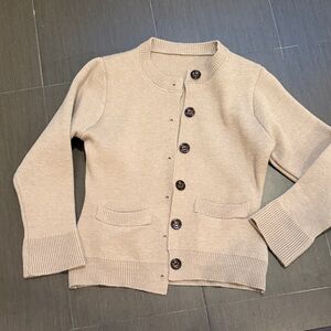 Amazon Women's Beige Cardigan Sweater